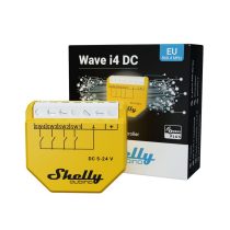 Shelly WAVE i4 DC – bemeneti modul, Z-Wave