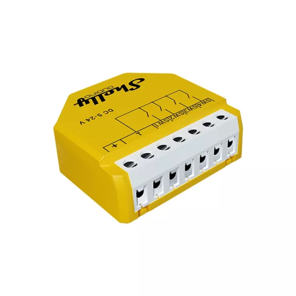 Shelly WAVE i4 DC – bemeneti modul, Z-Wave