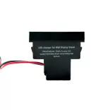 Shelly USB-A + USB-C töltő, kiegészítő modul az asztali tartóhoz, fekete