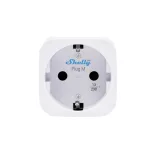 Shelly Plug M Gen3 – Wi-Fi + Bluetooth, Matter kompatibilis, fogyasztásmérős okoskonnektor, fehér