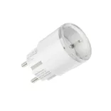 Shelly Plug S Gen3 – fogyasztásmérős okoskonnektor, Wi-Fi, Bluetooth, Matter, fehér