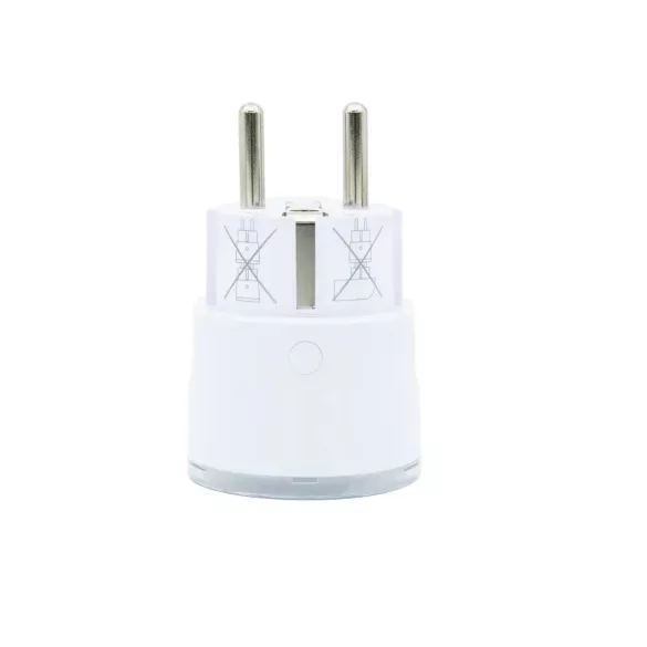 Shelly Plug S Gen3 – fogyasztásmérős okoskonnektor, Wi-Fi, Bluetooth, Matter, fehér