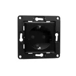 Shelly Wall Socket – fali konnektor aljzat, fekete