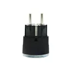 Shelly Wave Plug S – fogyasztásmérős okoskonnektor, Z-Wave LR, fekete