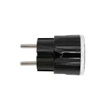 Shelly Wave Plug S – fogyasztásmérős okoskonnektor, Z-Wave LR, fekete