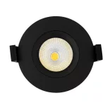 Shelly LightSolutions Hilux DS8 Black – okos spot lámpa, dimmelhető, színhőmérséklet 2200K – 6000K, Wi-Fi, Bluetooth, fekete