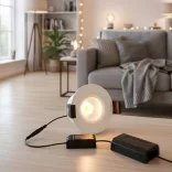Shelly LightSolutions Hilux DS8 Black – okos spot lámpa, dimmelhető, színhőmérséklet 2200K – 6000K, Wi-Fi, Bluetooth, fekete