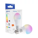 Shelly Multicolor Bulb E27 Gen3  – RGB okosizzó, fényerőszabályozható, fénymelegség-állítható, Wi-Fi, Bluetooth