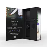 Shelly LOQED – okos zár, Wi-Fi, Bluetooth, fekete
