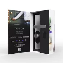 Shelly LOQED – okos zár, Wi-Fi, Bluetooth, ezüst színű