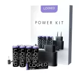 Shelly LOQED Power Kit – töltő adapter, 8*AA Ni-MH akkumulátorral
