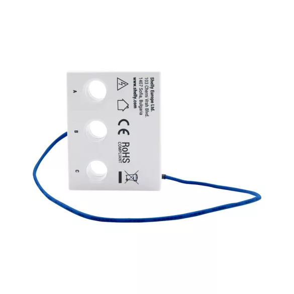 Shelly 3EM-63T Gen3 – három fázisú fogyasztásmérő, Wi-Fi, Bluetooth