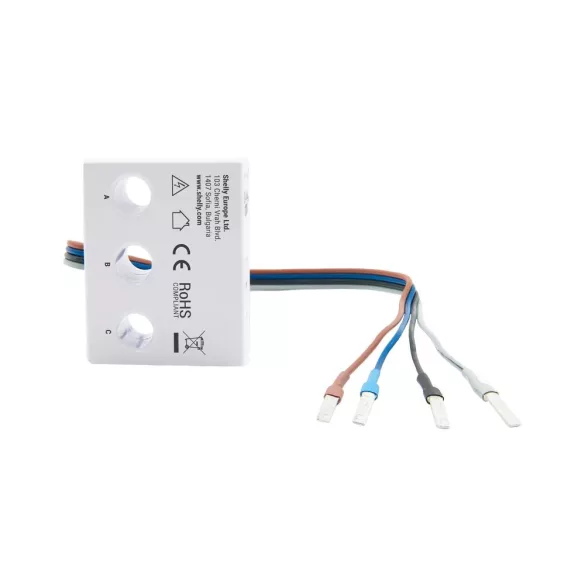 Shelly 3EM-63W Gen3 – három fázisú fogyasztásmérő, Wi-Fi, Bluetooth