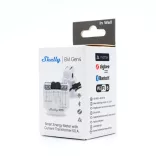 Shelly EM Gen4 –  egyfázisú két áramkörös fogyasztásmérő, 1 db 50A áramváltóval, 2A kontaktorral, Wi-Fi, Bluetooth, Zigbee, Matter (S4EM-002CXCEU)