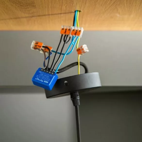 Shelly 1 Mini Gen3 – egy áramkörös relé, Wi-Fi, Bluetooth, Matter