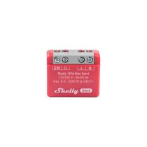   Shelly 1PM Mini Gen4 egy áramkörös Wi-Fi + Bluetooth / Zigbee 3.0  multi-protokoll okosrelé, Matter kompatibilis (8A)