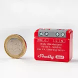 Shelly 1PM Mini Gen4 – egy áramkörös relé, fogyasztásmérés, Wi-Fi, Bluetooth, Zigbee, Matter