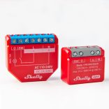 Shelly 1PM Mini Gen4 – egy áramkörös relé, fogyasztásmérés, Wi-Fi, Bluetooth, Zigbee, Matter