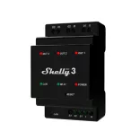 Shelly Pro 3 – három áramkörös relé, DIN, Wi-Fi, Bluetooth, Ethernet