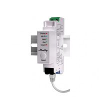  Shelly PRO EM-50A egy fázisú, professzionális Wi-Fi + Ethernet + Bluetooth fogyasztásmérő, 2 x 50A áramváltóval