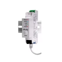   Shelly Pro EM-50A – egy fázisú fogyasztásmérő 2db áramváltóval, DIN, Wi-Fi, Bluetooth, Ethernet