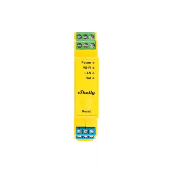 Shelly Pro RGBWW PM – LED vezérlő, DIN, Wi-Fi, Ethernet, Bluetooth