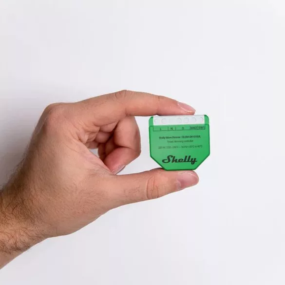 Shelly Wave Dimmer – okos fényerőszabályzó modul, Z-Wave EU Long Range