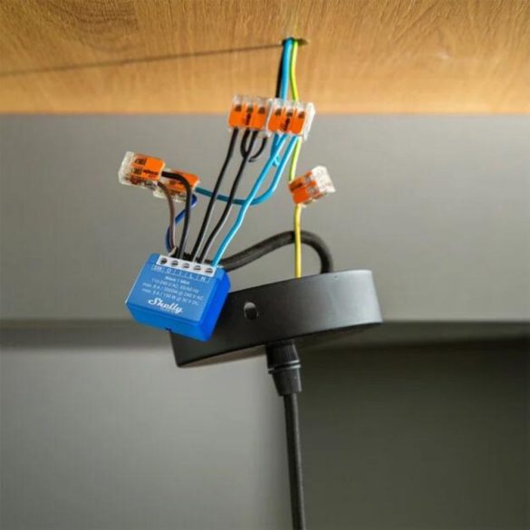 Shelly Qubino Wave 1 MINI – egy áramkörös relé, Z-Wave