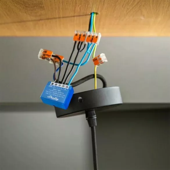 Shelly Qubino Wave 1 MINI – egy áramkörös relé, Z-Wave