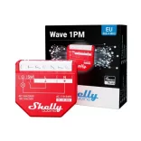 Shelly Qubino Wave 1PM – egy áramkörös relé, fogyasztásmérés, Z-Wave