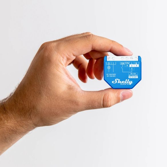 Shelly Qubino Wave 1 – egy áramkörös relé, Z-Wave