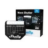 Shelly Qubino Wave Shutter – redőny vezérlő, fogysztásmérés, Z-Wave