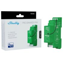   Shelly Wave Pro Dimmer 1PM – egy áramkörös dimmer relé, fogyasztásmérés, Z-Wave