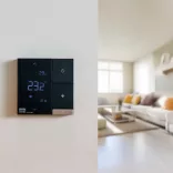 Shelly LinkedGo ST802-B – HVAC termosztát, Wi-Fi, Bluetooth (ST802-B)