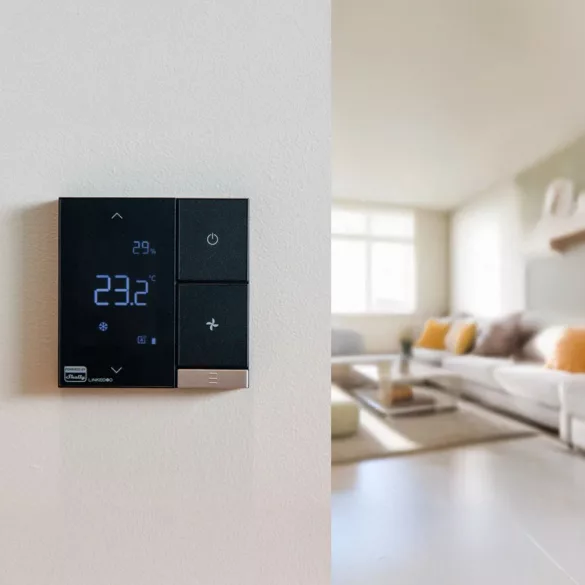 Shelly LinkedGo ST802-B – HVAC termosztát, Wi-Fi, Bluetooth (ST802-B)