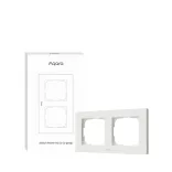Aqara Switch Frame H2 White – fehér dupla EU sorolókeret (FE-X01D)