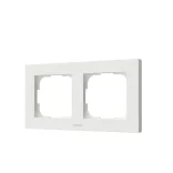 Aqara Switch Frame H2 White – fehér dupla EU sorolókeret (FE-X01D)