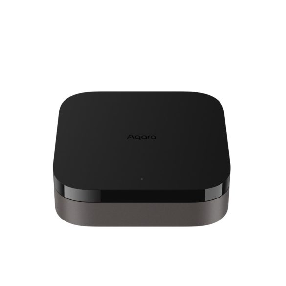Aqara M3 Zigbee + Thread + IR hub (központi egység), Ethernet RJ-45 csatlakozóval, hangszóróval