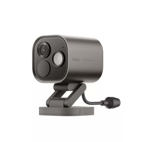 Aqara G5 Camera Hub Pro (PoE) – kültéri okos kamera, szürke, Bluetooth, Ethernet, Zigbee és Thread hub (CH-C03D)
