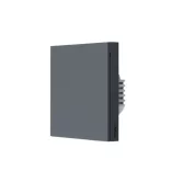 Aqara Smart Wall Switch H1 – 1 gombos villanykapcsoló (csak fázis), szürke, Zigbee (WS-EUK01-G)