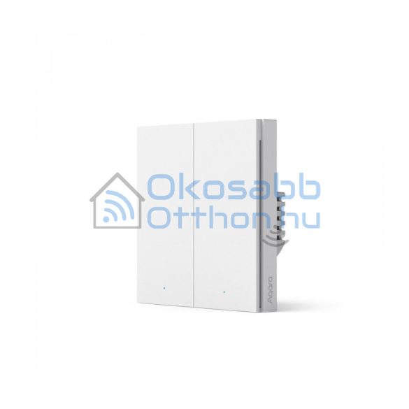 Aqara H1, 2 gombos Zigbee csillárkapcsoló (csak fázis)