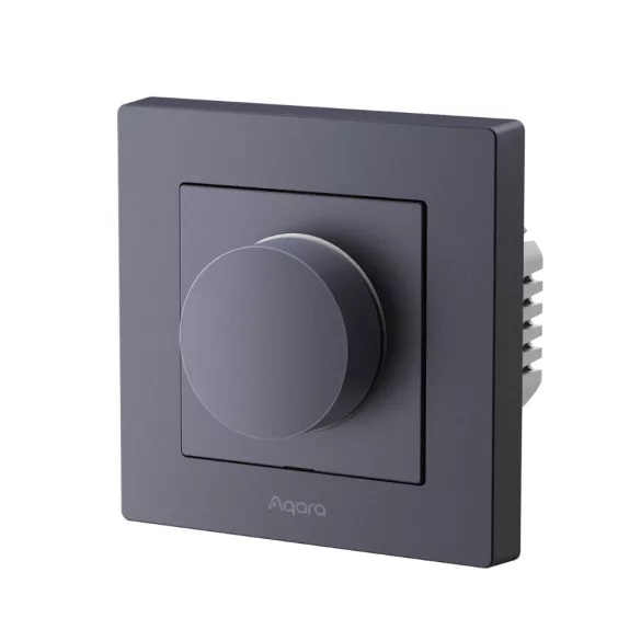 Aqara Dimmer Switch H2 EU – fényerőszabályzós villanykapcsoló, szürke, Bluetooth, Zigbee, Thread (KD-R01D-G)