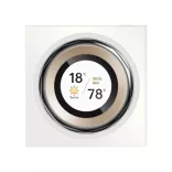 Aqara Touchscreen Dial V1 EU – forgótárcsás, érintőképernyős kapcsoló/vezérlő, Wi-Fi, Bluetooth, Zigbee (DS-K01D)