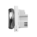 Aqara Touchscreen Dial V1 EU – forgótárcsás, érintőképernyős kapcsoló/vezérlő, Wi-Fi, Bluetooth, Zigbee (DS-K01D)