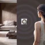 Aqara Touchscreen Dial V1 EU – forgótárcsás, érintőképernyős kapcsoló/vezérlő, Wi-Fi, Bluetooth, Zigbee (DS-K01D)