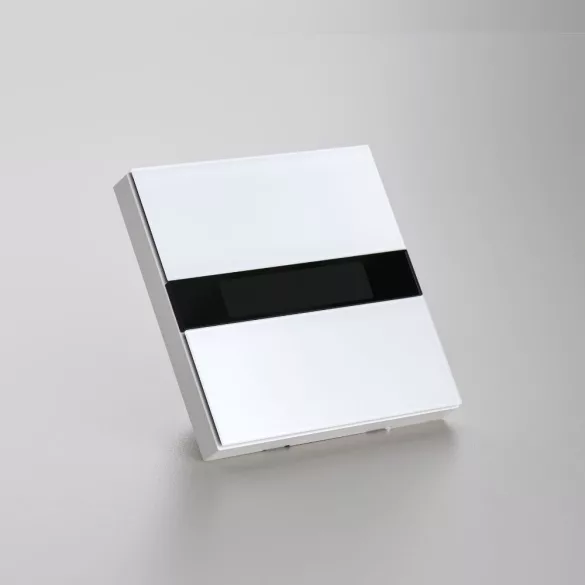 Aqara Display Switch V1 EU – okos villanykapcsoló LCD kijelzővel, Bluetooth, Zigbee, Matter (WS-K02D)