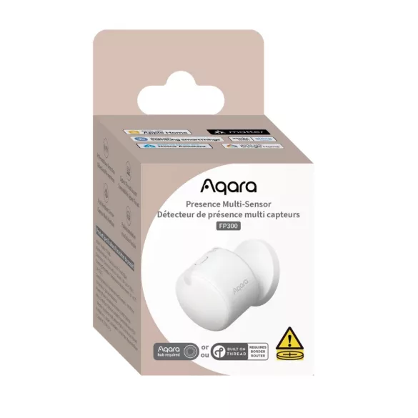 Aqara Presence Multi-Sensor FP300 – jelenlétérzékelő, fény és pára érzékelő, hőmérő