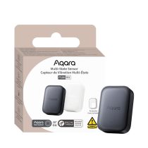   Aqara Multi-State Sensor P100  – multi szenzor: ajtó/ablak nyitás, rezgés és dőlésszög érzékelő; Zigbee+ Thread, szürke (VB-S03D)