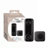 Aqara Doorbell Camera G400 Select (Wired) – okos kaputelefon, AI ember, kisállat és csomag felismeréssel, Wi-Fi 6, fekete (DB-C03D)