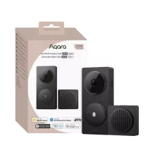   Aqara Doorbell Camera Hub G410 Select – fekete okos kapucsengő, Wi-Fi, Bluetooth, Zigbee, Thread (CH-C09D)